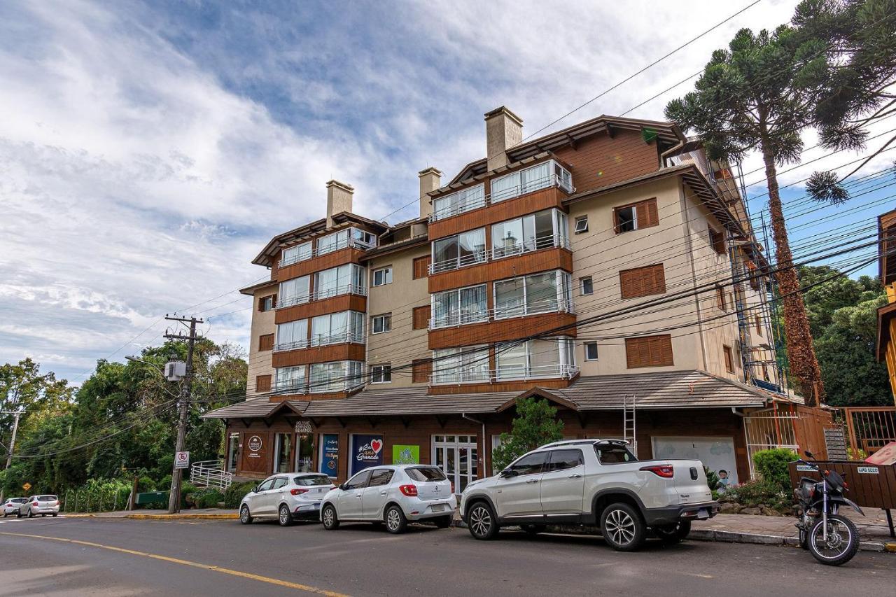 Rosa Edificio Parque Da Vinicola Appartement Gramado Buitenkant foto