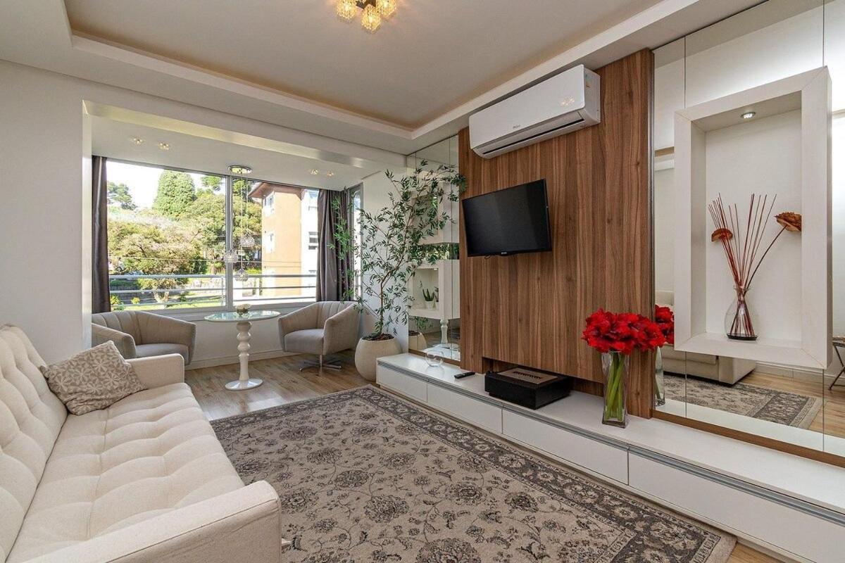 Rosa Edificio Parque Da Vinicola Appartement Gramado Buitenkant foto