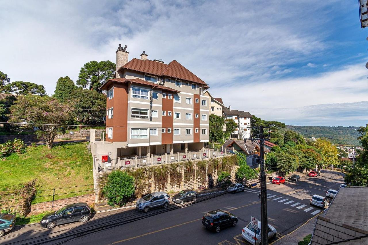 Rosa Edificio Parque Da Vinicola Appartement Gramado Buitenkant foto