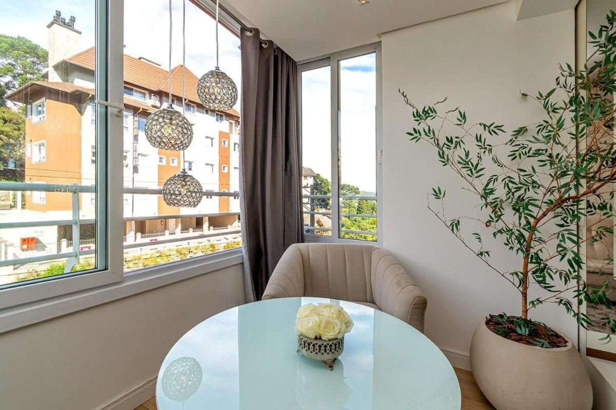 Rosa Edificio Parque Da Vinicola Appartement Gramado Buitenkant foto