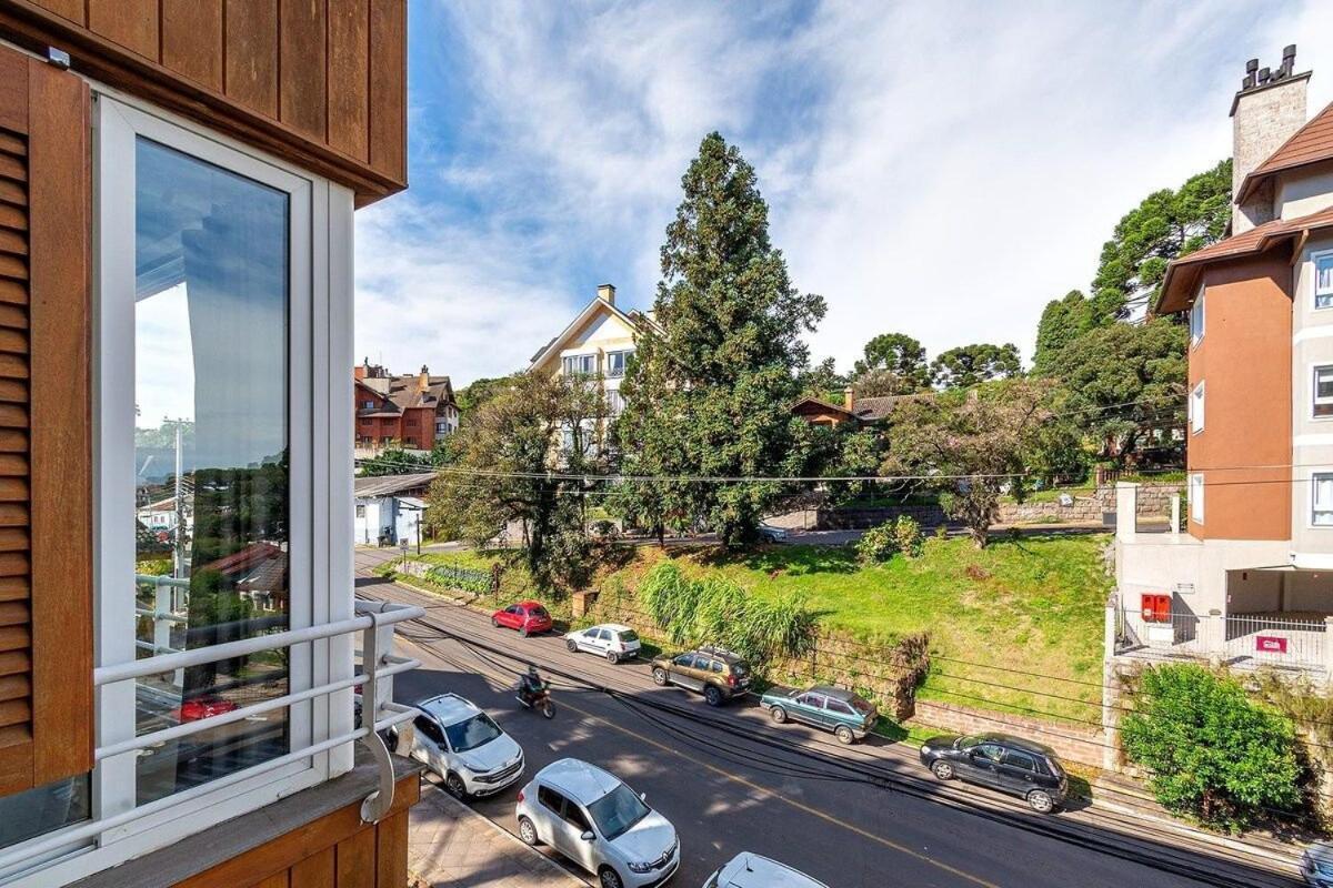 Rosa Edificio Parque Da Vinicola Appartement Gramado Buitenkant foto